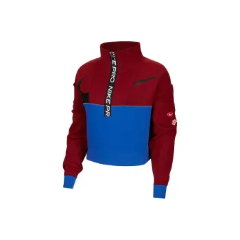 Nike Dri Fit Sweatshirts Women's Red Blue