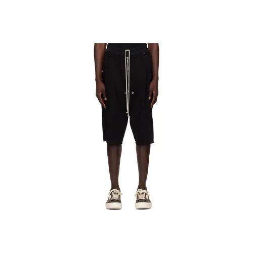 RICK OWENS Bela Pods Drop crotch Shorts