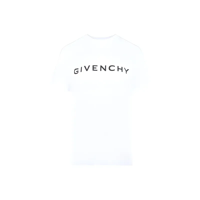 Givenchy Archetype Logo print Cotton T shirt-0