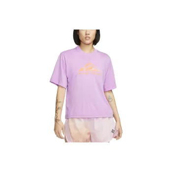Nike Dri Fit T Shirts Women's Rush Purple Red
