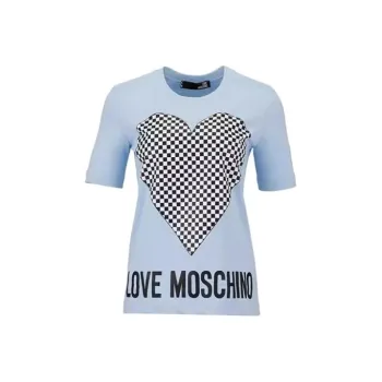 MOSCHINO T Shirts Women's Light Blue
