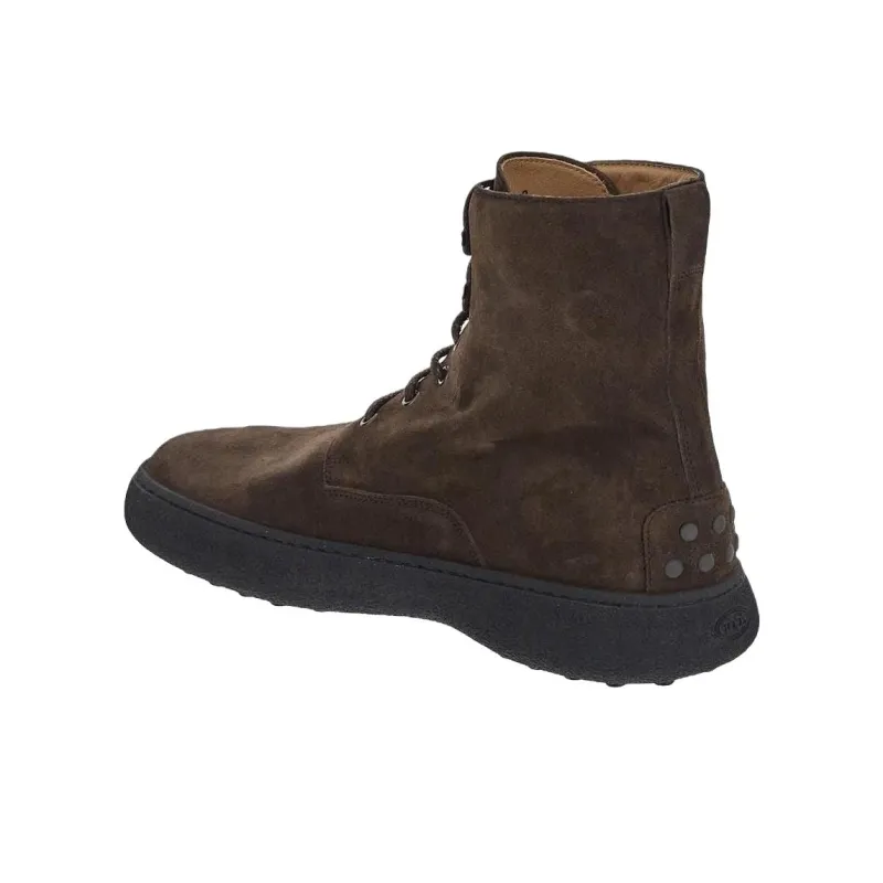 TOD'S Winter Lace Up Ankle Boots-3