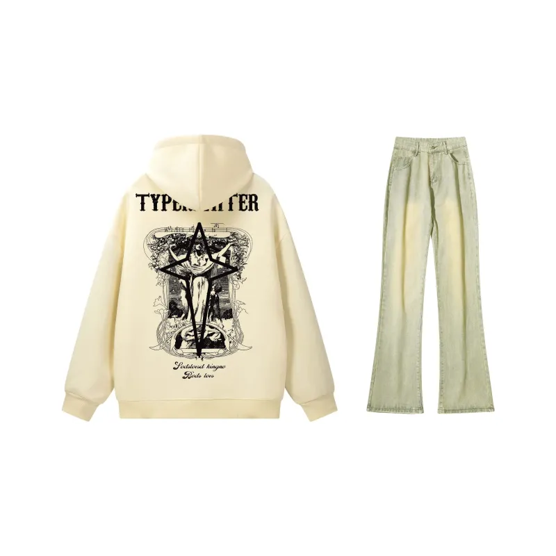 TYPERIGHTER Sweatshirt Set Unisex-11