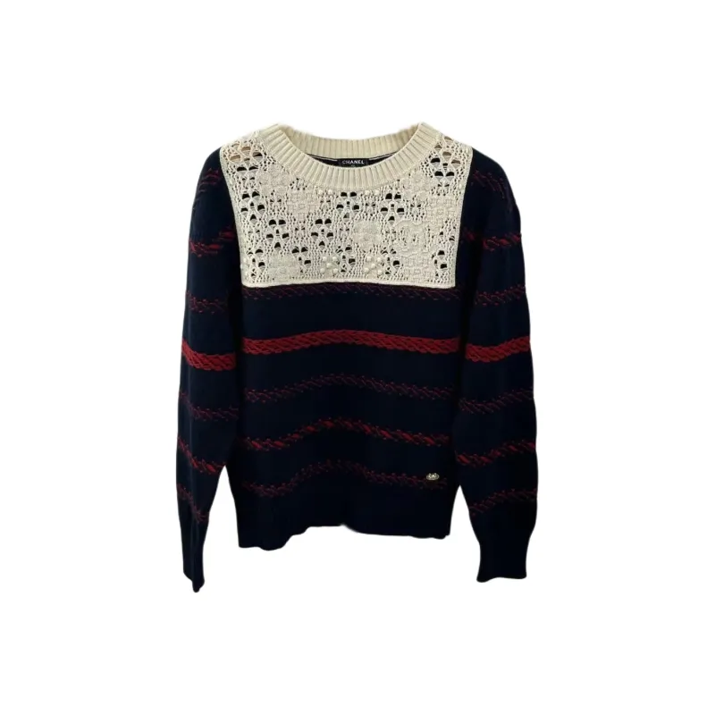 CHANEL Sweaters Women's Blue-0