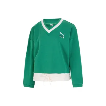 PUMA Sweatshirt Women's Amazon Green