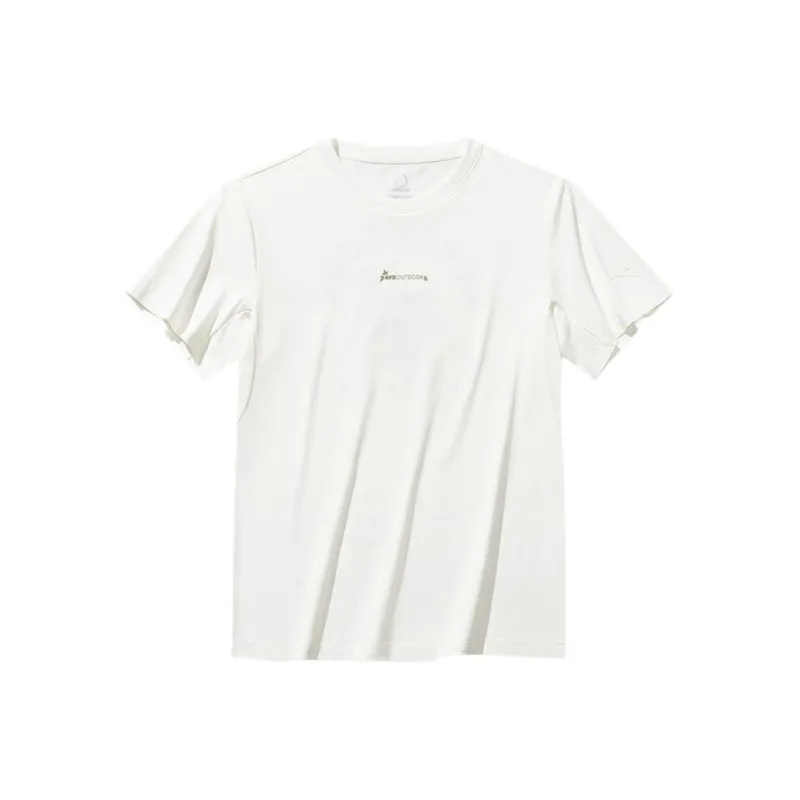 Anta Outdoor Collection T Shirt Women's Ivory White-0