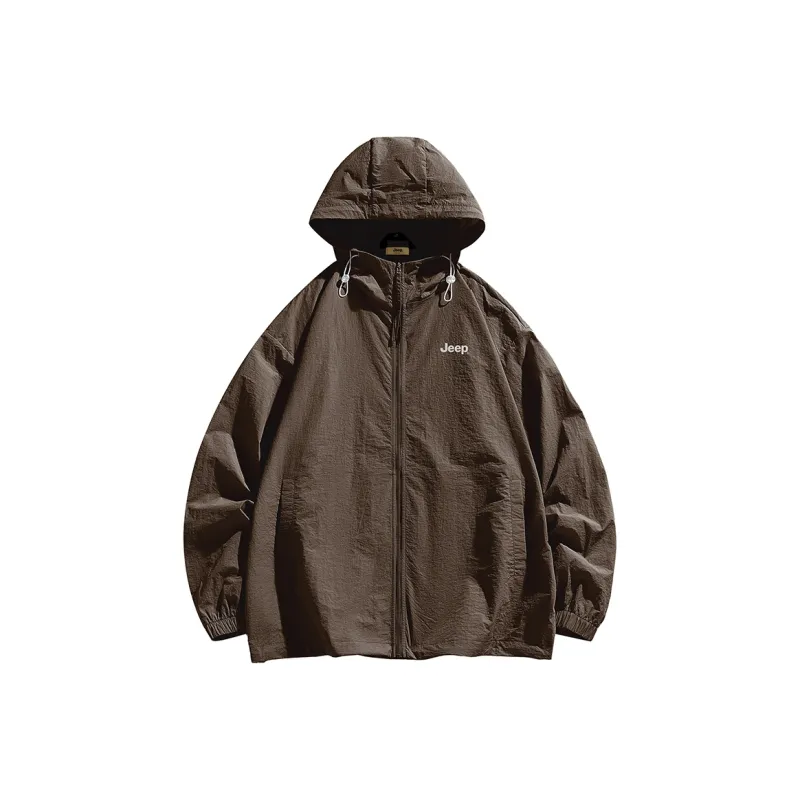 Jeep Super Light Breathable Quick Dry UV Protection Long Sleeved Sun Protection Clothing Unisex-31