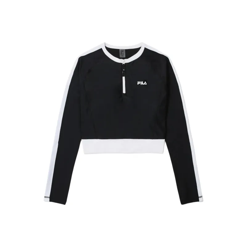 FILA Raglan Sleeve T Shirt Women's Black-0