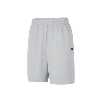 Skechers Sports Life Collection Casual Shorts Men's High Rise Gray