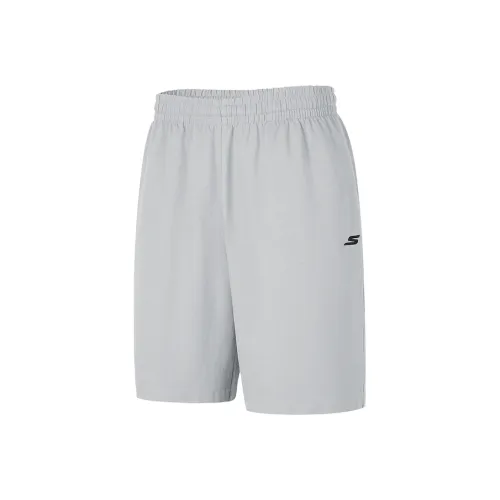 Skechers Sports Life Collection Casual Shorts Men's High Rise Gray