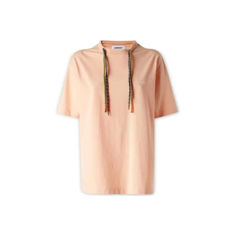 AMBUSH Multi cord Logo print T shirt-0