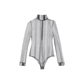 Burberry Bodysuits Women's Silver