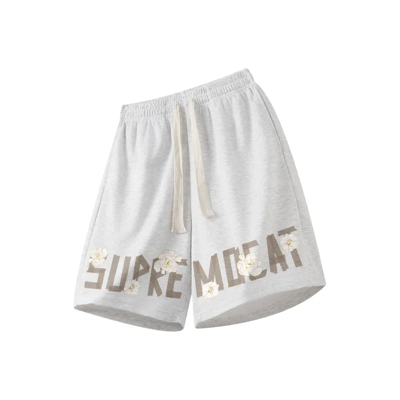 Supremo Cat Casual Shorts Unisex-8