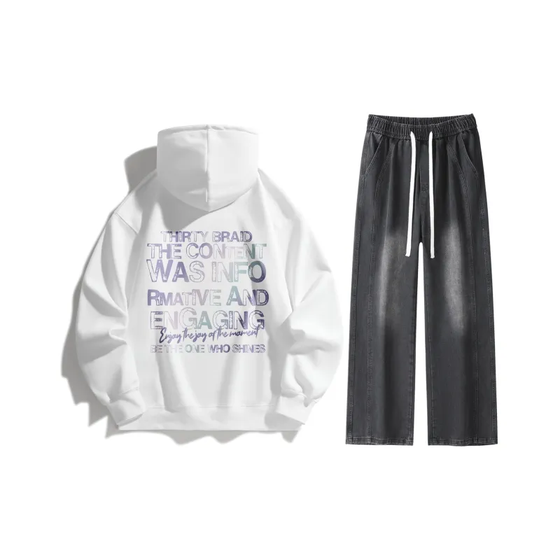 30BRAID Sweatshirt Sets Unisex-54