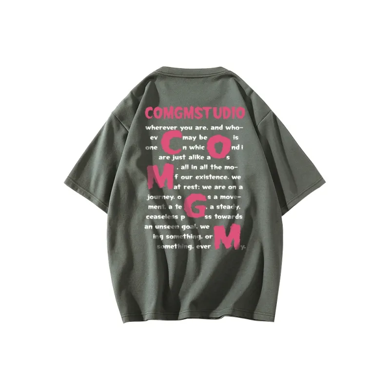 COMGM Short-Sleeved T-Shirts Unisex-16