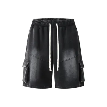 MXDT Denim Shorts Unisex Black