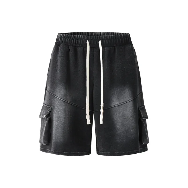 MXDT Denim Shorts Unisex Black-0