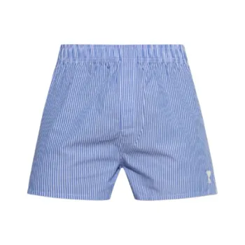 AMIPARIS Logo Embroidered Striped Boxer