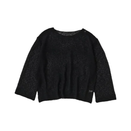 MOUSSY 블랙 여성 스웨터