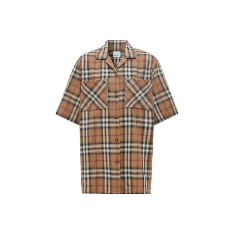 Burberry Shirts Women's Birch Brown-0