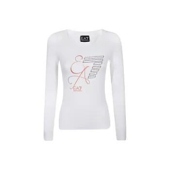 EMPORIO ARMANI SS23 T Shirt Women's White
