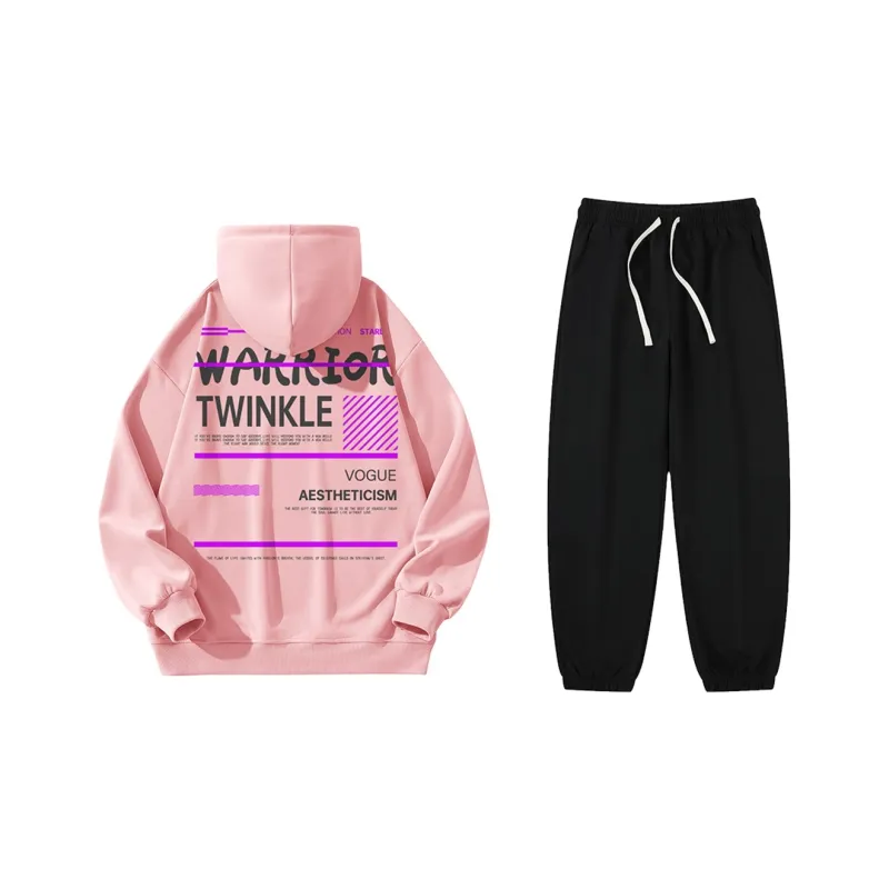 WARRIOR Sweatshirt Sets Unisex-4