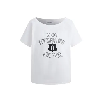 HEYABC T Shirts Women's White