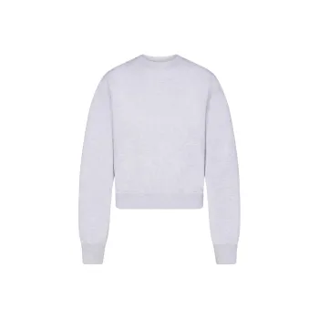 SKIMS Sweater Women's LIGHT HEATHER GREY/Light Heather Gray