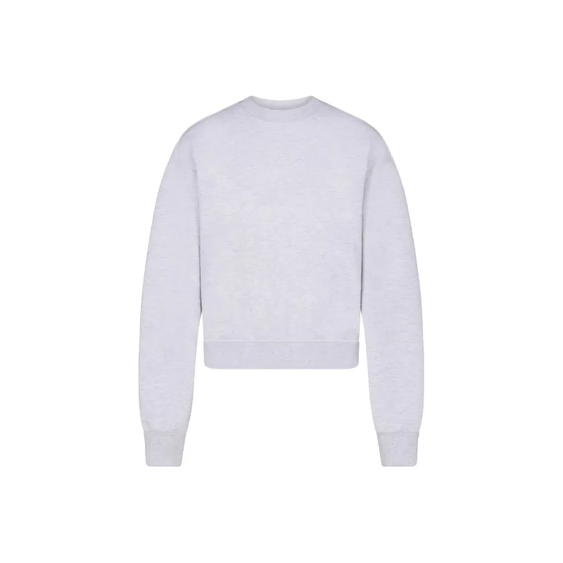SKIMS Sweater Women's LIGHT HEATHER GREY/Light Heather Gray-0