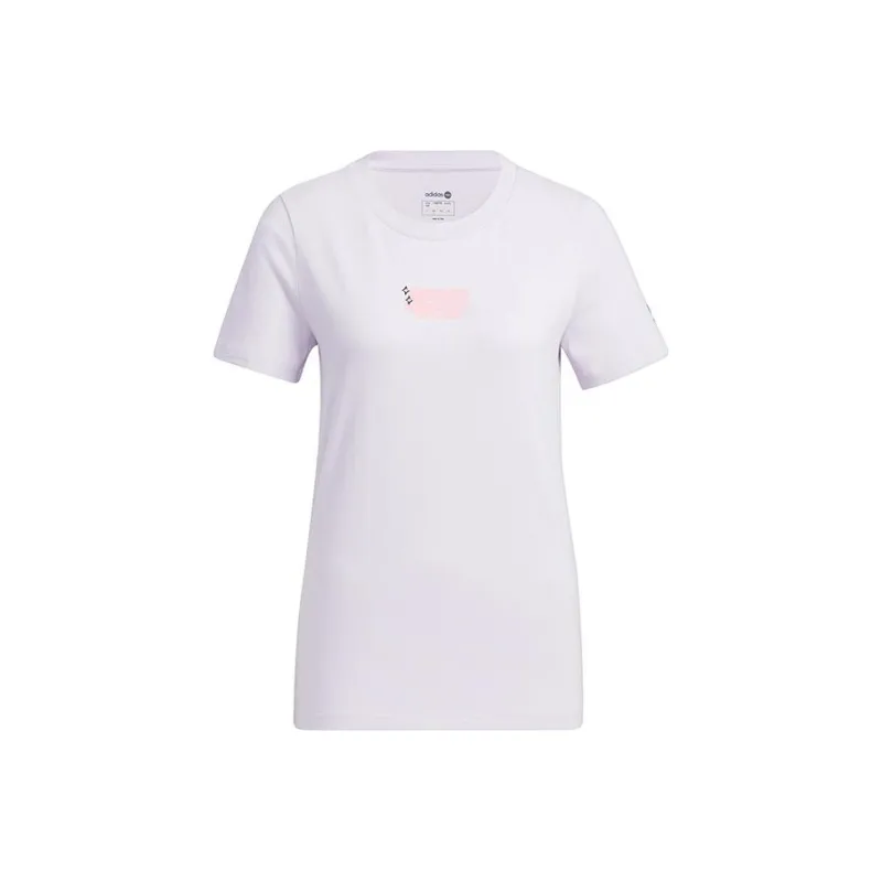 Adidas Neo T Shirt Women's Light Purple-0