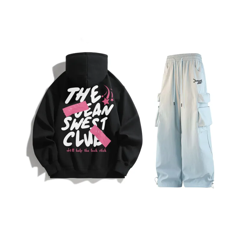 JEANSWEST CLUB Sweatshirt Set Unisex-7