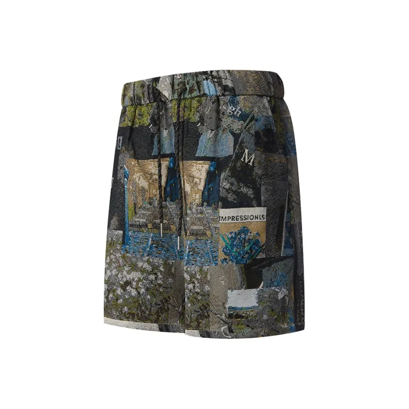 ORMY Casual Shorts Unisex Prussian Blue-0