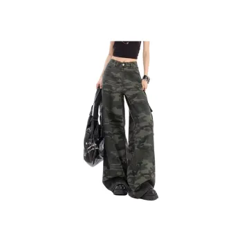 SOIE Jeans Unisex Army Green