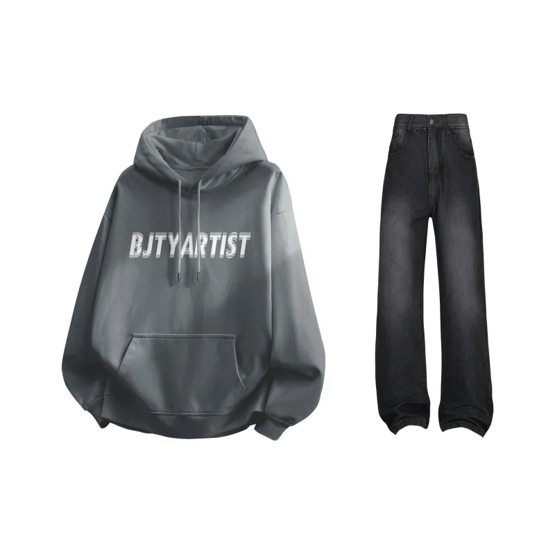 BJTY Sweatshirt Sets Unisex-44