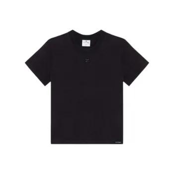 COURREGES Ac Straight Dry T Shirt 'Stonewashed Grey'