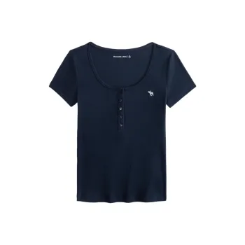 Abercrombie＆Fitch Regular T Shirt Women's Dark Navy Blue