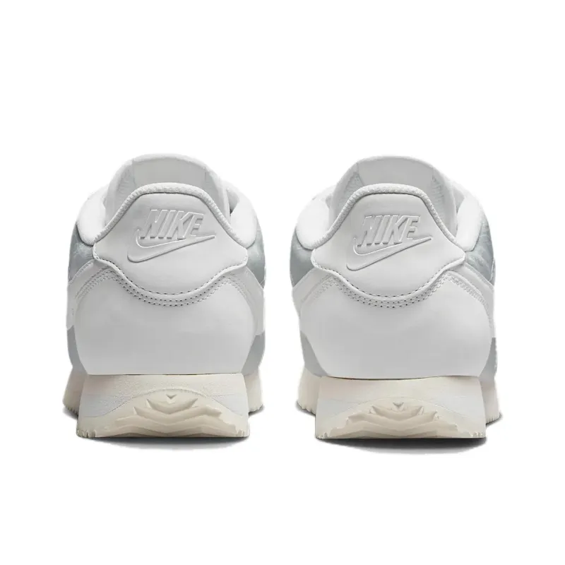 Nike Cortez Anti Slip Wear Resistant Low Top Running Shoes Women's Gray-4