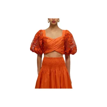 Self-portrait T-Shirts Women's Orange
