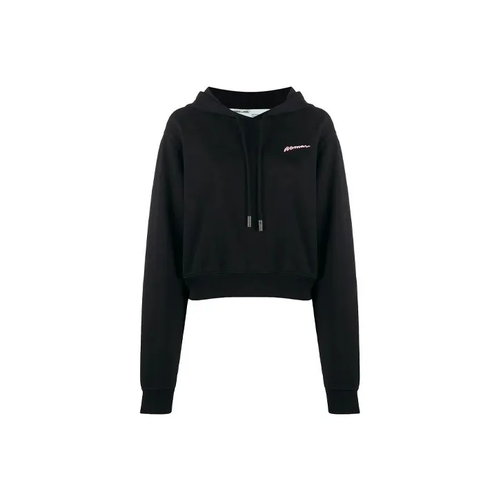 OFF WHITE FW20 Sweatshirts Women's Black-0