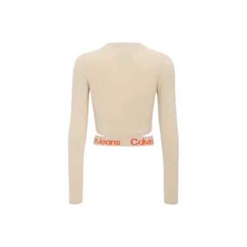 CALVIN KLEIN FW22 Knitwear Women's Apricot