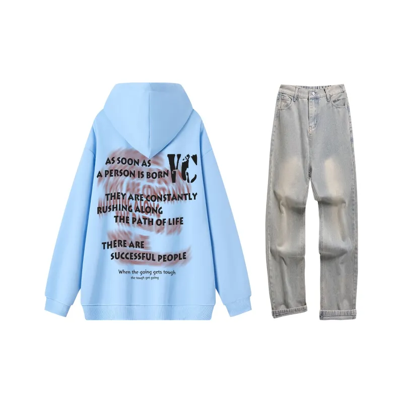 VniVerseVClub Sweatshirt Set Unisex-28