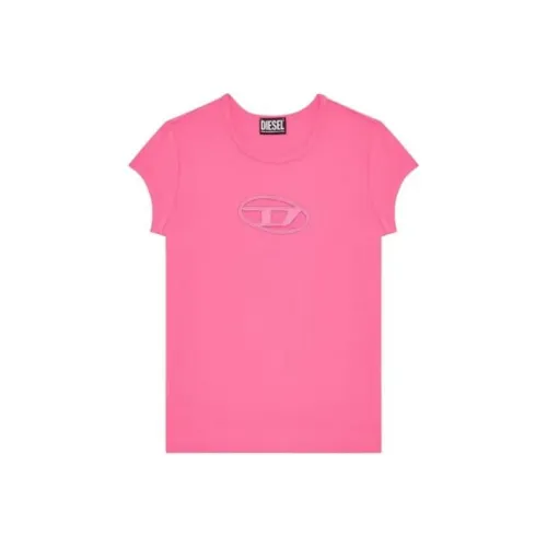DIESEL T Shirt Women's Neon Pink