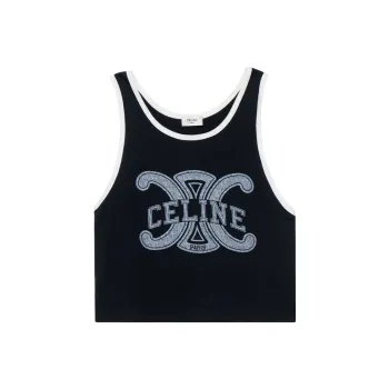CELINE SS22 Tank Top Women's Black