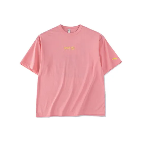 ANTA Life Collection T Shirts Women's Pomegranate Powder