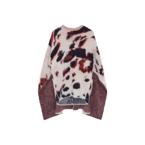 Stella McCartney Appaloosa Pony Patterned jacquard Cape Jumper