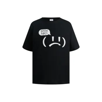HEYABC Drop Shoulder Sleeve T-Shirt Unisex
