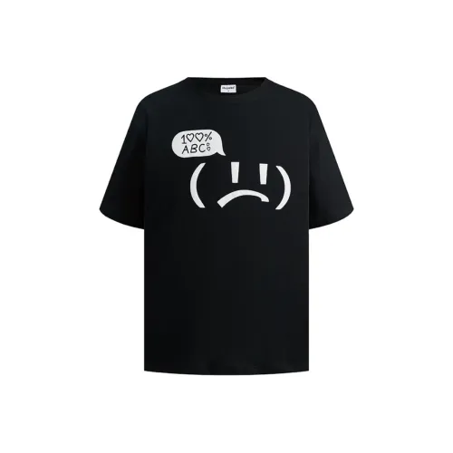 HEYABC Drop Shoulder Sleeve T-Shirt Unisex