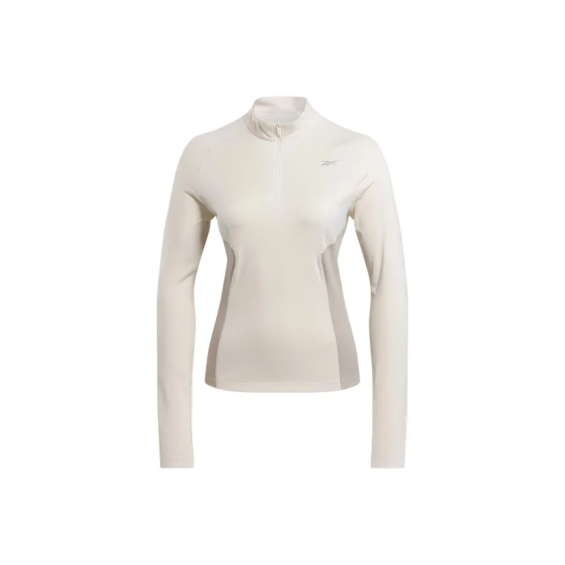 Reebok Raglan Sleeve T-Shirt Women's Beige-0