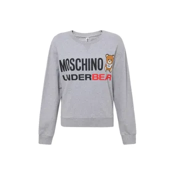 MOSCHINO Sweatshirts Women's Gray