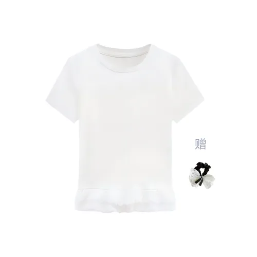 TUSHIFEI Regular T Shirt Women's White